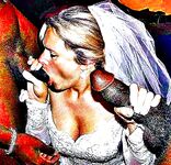 Bride & black - 10 Pics