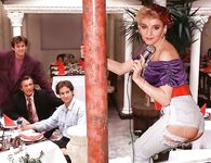 Sexy girl in a hot gangbang  48