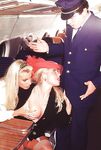 Timea Margot and Monica Orsini get fucked in a plane  36
