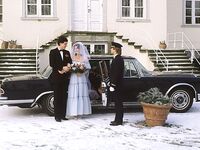 Sexy Kim Barry as sexy bride in a threesome  48