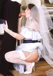 Sexy Kim Barry as sexy bride in a threesome  48