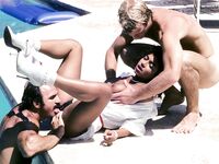 Shanna Evans  Pool Threesome  40