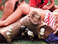 Three Dicks One Freckled Chick  16