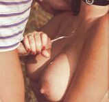 Busty retro MILF is fucked outdoor  17