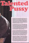Retro magazine No.1107  talented pussy  38