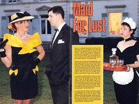 Vintage magazine No.1007  maid for lust  22