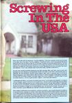 Vintage magazine No.719  screwing in the USA  21