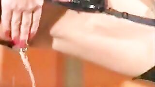 german public toilet hot mature redhead by nwst