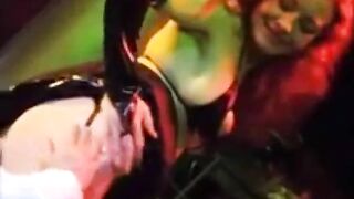 Jessica Rizzo with midget